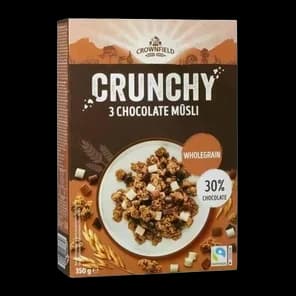 Hrskavi musli 3 vrste čok. 30% SK5 350g
