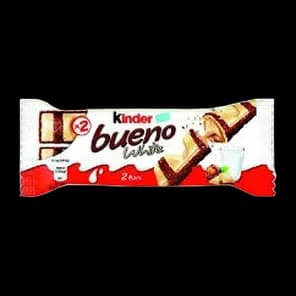 Mini Bar Kinder Bueno White Fererro 39gr Delta Dmd