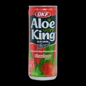Sok Aloe Vera King Jagoda 240ml Okf