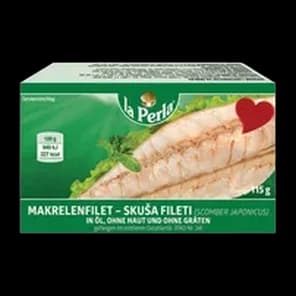 Skuša Fileti 115g La Perla