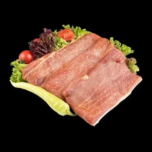 Dimljena bela vešalica komad MK10 ca. 0,5kg