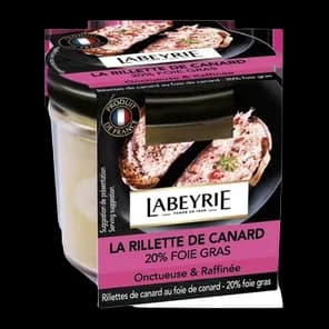 Namaz Od Pačije Jetre Rillettes Foie Gras 20% 90gr Labeyrie