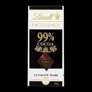 Čokolada Lindt Excell 99% Cacao 50g
