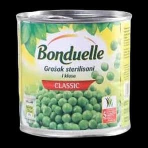 Grasak sterilisan mladi Bonduelle 400g