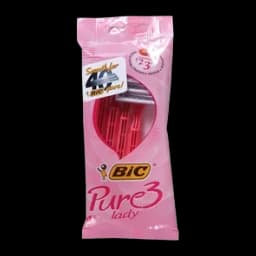 Brijač Ženski Pure3 Pink 4+2kom Bic
