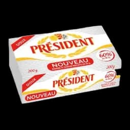 Maslac 60% mm President 200g
