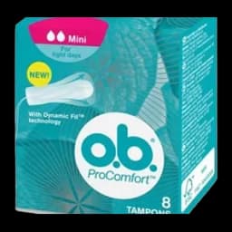 Tamponi O.b. Procomfort Mini 8/1 J&j
