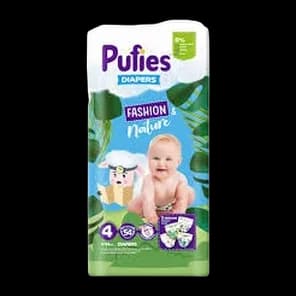 Pelene Pufies Fashion&nature Maxi 4 54kom(9-14kg)