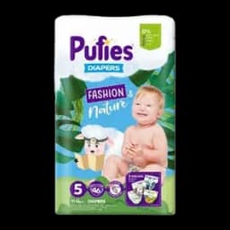 Pelene Pufies Fashion&nature Junior 5 46kom (11-16kg)