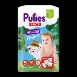 Pelene Pufies Pants Fashion&nature Junior 5 40kom (12-17kg)