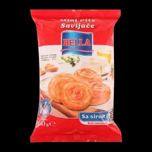 Smrz.pita mini uvijaca sir Bella 480g