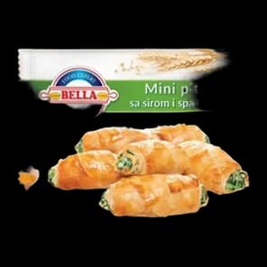 Mini Pita Uvijača Sa Sirom I Spanaćem 480gr Bella