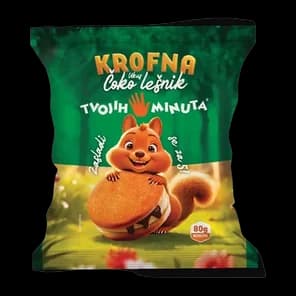 Krofna coko kakao lešnik 55g