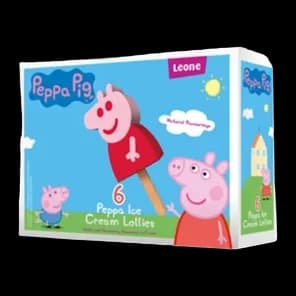 Sladoled Peppa Pig 6x60ml Leone