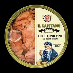 Tunjevina File Beli Luk 160g Il Ca