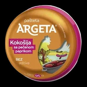 Pasteta Pecena Paprika Argeta 95g Atlantic Brands