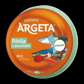 Pasteta riblja sa povrcem Argeta 80g
