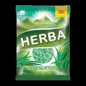 Bombone gumene Herba eukaliptus 90g