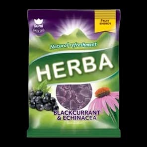 Bombone Gum Šumi Herba Crna Rib 90g