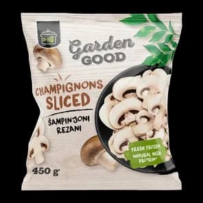 Šampinjoni Rezani 450g Garden Good