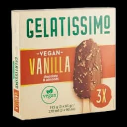 Sladoled Vegan Badem 3x90ml Gelatis