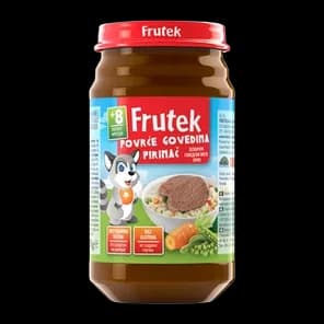 Kasica Povrce I Govedina I Riza Frutek 190g 8m+