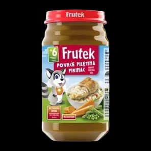 Kasica Povrce Piletina Pirinac Frutek 190g