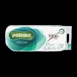 Toal.papir Pure white tros.Paloma 10x150