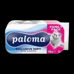 Toaletni Papir Excluzive 16/1 3 Sl Paloma