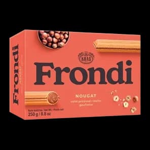 Keks Frondi vafl nugat 250g