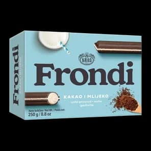 Keks Frondi vafl kakao 250g