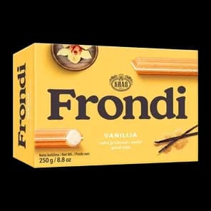 Keks Frondi vafl vanila 250g