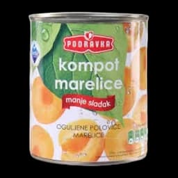 Kompot Kajsija Light 820 Gr Podravka