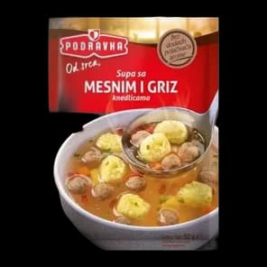 Supa Sa Mesnim I Griz Knedlicama 52g