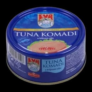 Tuna komadici usitnjeni Eva 160g