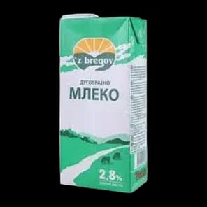 Mleko Zbregov 2.8% 1l Čep