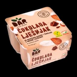 Desert Biljni Čokolada Lešnik 4 X 125 Gr Dar