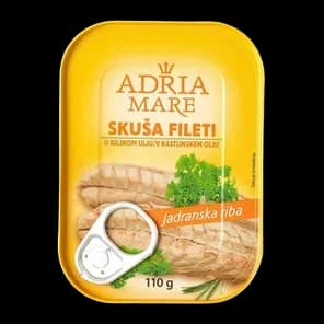 Skuša Fil Bilj Ulje 110g Adria Mare