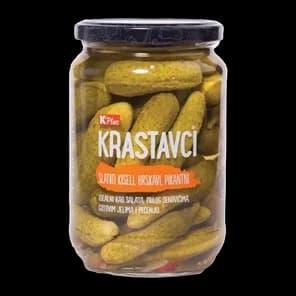 Krastavci Slat Kis Ljuti 670g K Plu