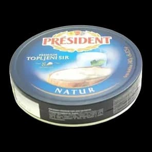 Sir topljeni natur President 140g