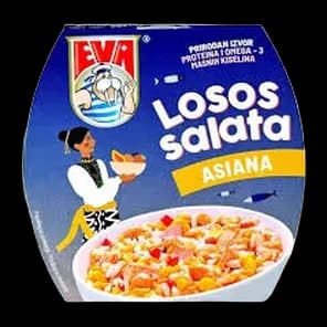 Losos Salata Asiana 160gr Eva