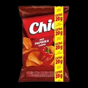 Čips Chio Red Paprika 140g+20g Gra