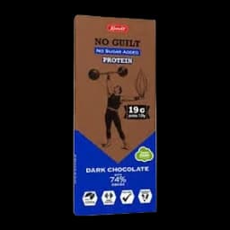 Čokolada Crna 74% No Guilt Protein 80g Kandit