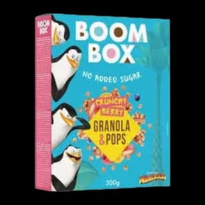 Ovsena granola pops voce Boom Box 300g