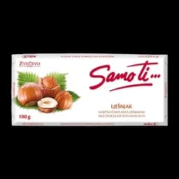 Čokolada Samo Ti Lešnik Sa Dodat.bilj.masti 100g