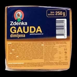 Sir Gauda polutvrdi dimljena Zdenka 250g