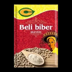 Biber beli mleveni C 20g