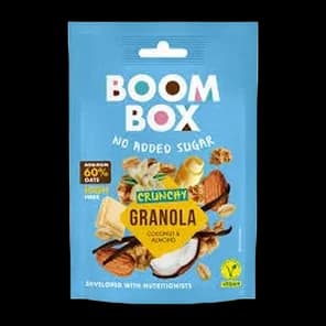 Musli Ovsena Granola Kokos Badem Čokolada Vanila 60gr Boom Box