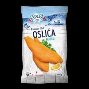Smrz.panirani fileti oslica Frozy 400g