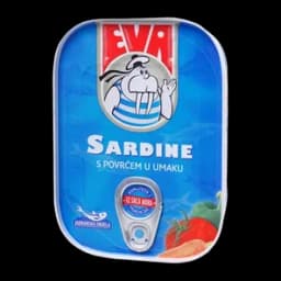 Sardina s povrcem Eva 115g